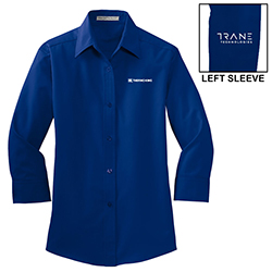 TK LADIES 3/4 SLEEVE DRESS SHIRT