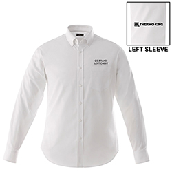 DRESS SHIRT, MEN'S LONG SLEEVE WITH CO-BRAND